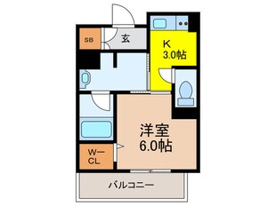 Ａｖｅｎｉｒ　Ｎａｋａｙａｍａの物件間取画像